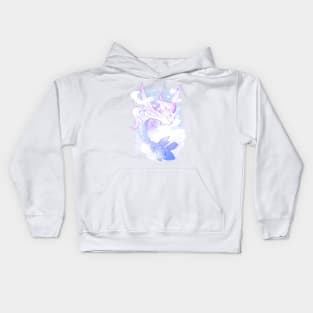 Mermay sky surfer Kids Hoodie